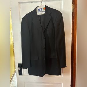 Black suit jacket